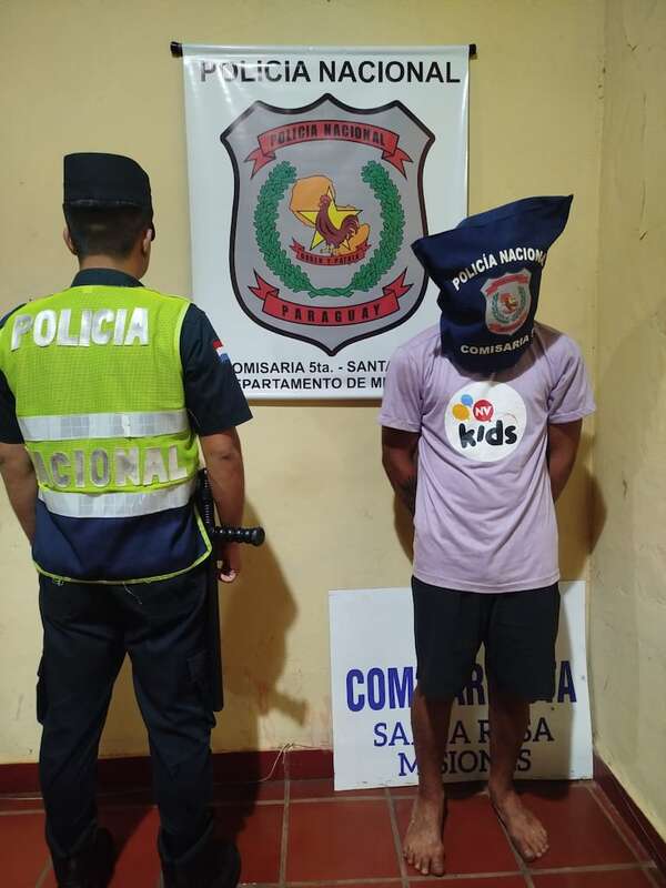 Aprehenden a sospechoso y recuperan motocicleta robada en Santa Rosa - Policiales - ABC Color