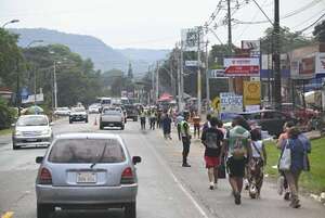 Se preparan con pilotines ante pronóstico de lluvia en Caacupé - Nacionales - ABC Color