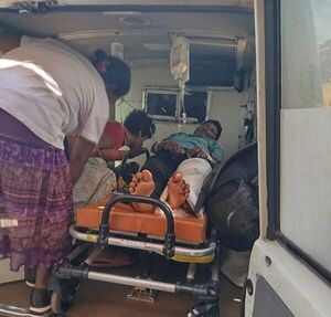 Choque entre motociclistas indígenas deja dos heridos en Azotey - Concepción al Día