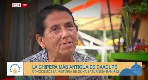 La conmovedora historia de doña Saturnina, la chipera más antigua de Caacupé - trece