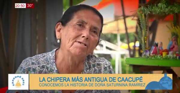 La chipera más antigua de Caacupé: conocemos la historia de doña Saturnina | Unicanal