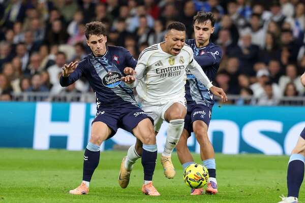 El Real Madrid pincha ante el Celta y pierde terreno con el Barcelona - Fútbol Internacional - ABC Color