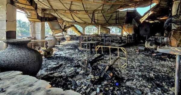 La Nación / Incendio en club nocturno en India deja 25 muertos