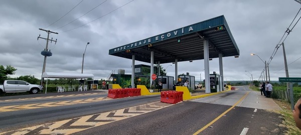 MOPC implementa medidas especiales en peaje Ecovía para facilitar tránsito hacia Caacupé