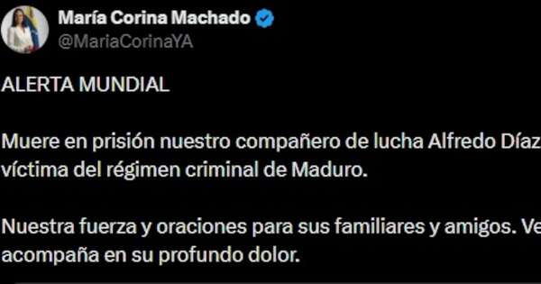 Diario HOY | Venezuela reconoce muerte de exgobernador opositor encarcelado