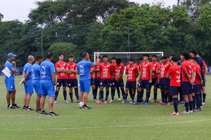 Primero de los dos amistosos de la Sub 16 ante Brasil