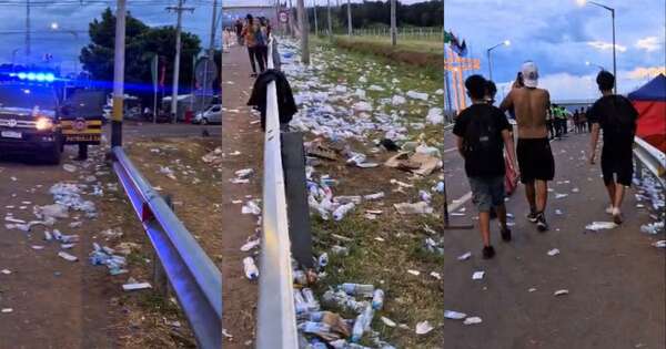 Diario HOY | Peregrinos demostraron un año más su fe mariana, pero olvidaron tirar las basuras