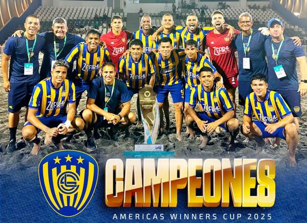 Sportivo Luqueño se coronó campeón mundial en Fútbol Playa •