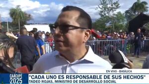 Tadeo Rojas responde a la crítica sobre corrupción: "Asumimos la responsabilidad"