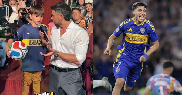 La Nación / Viral: Nico Occhiato cumplió el sueño de un pequeño fan paraguayo de Boca