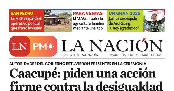La Nación / LN PM: edición del 8 de diciembre
