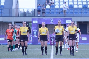 Equipos arbitrales confirmados para las semifinales de la Copa Paraguay FEM