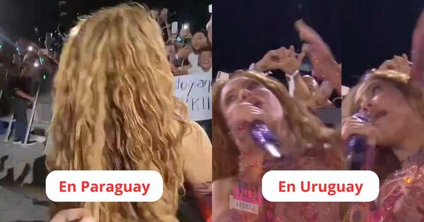 La Nación / Shakira y su cabello: del tirón en Uruguay a una caricia en Paraguay