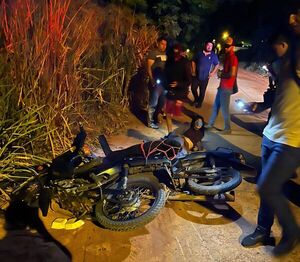 Choque de motocicletas deja heridos y vehículos incautados en Yby Yaú - Concepción al Día