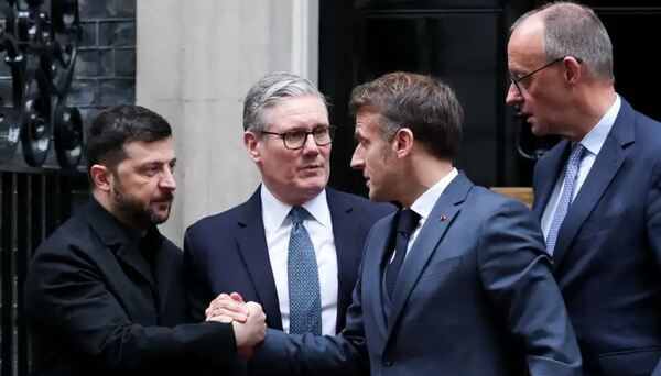 Alemania, Reino Unido y Francia respaldan a Zelenski
