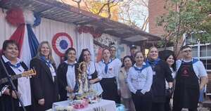 La Nación / Compatriotas residentes en España también celebraron la fiesta de la Virgen de Caacupé