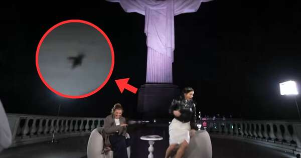 La Nación / El susto de Rosalía en TV Globo, provocado por una cucaracha voladora