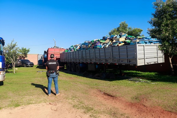 Senad Identifica Dueños de Carga Récord de 88 Toneladas