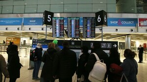 El aeropuerto de Dublín cancela 42 vuelos por la tormenta Bran