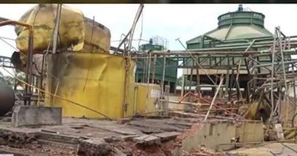 La Nación / Zona siniestrada en fábrica de Capiatá no está en condiciones de seguir operando