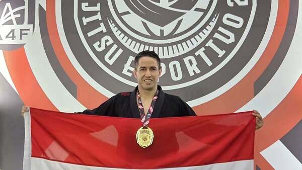 Sergio Villasanti, campeón mundial de brazilian jiu-jitsu