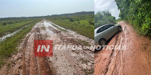 VECINOS DE PUNTA RATÎ EXIGEN ARREGLO URGENTE DE CAMINOS