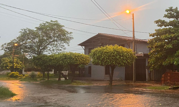 Lluvia mansa alivió el calor en Coronel Oviedo y anuncian nuevos episodios de inestabilidad desde el jueves - OviedoPress