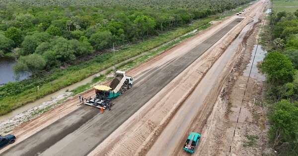 La Nación / Avanza la PY12: obras alcanzan 77 % de ejecución y generan más de 700 empleos