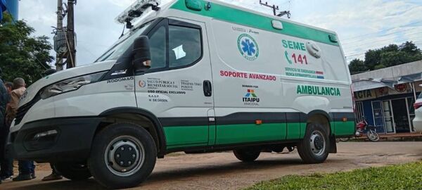 San Pedro ya cuenta con cobertura completa de ambulancias en sus 22 distritos