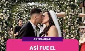 ASÍ FUE EL CASAMIENTO DE MIGUEL ALMIRON