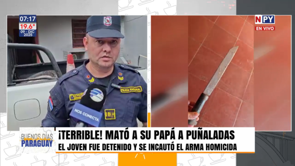 Parricidio en Itapúa: Joven de 19 años acabó con la vida de su padre a machetazos