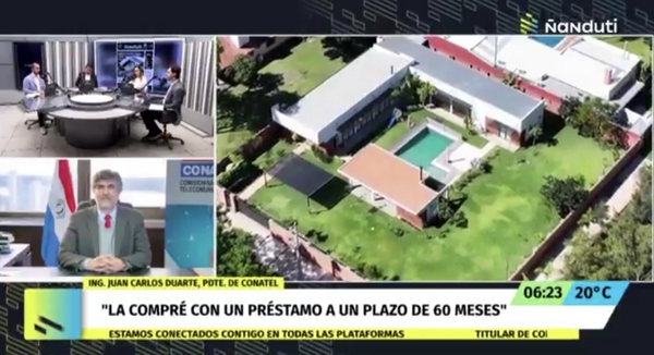 Casa de verano de la esposa del presidente de Conatel no figura en su declaración jurada