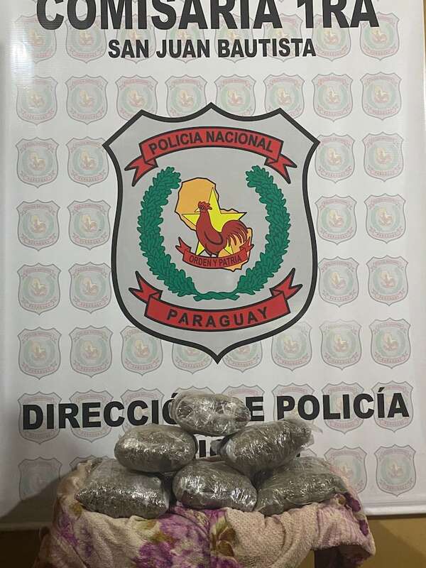 La Policía decomisó 6 kilos de marihuana abandonada en la capital de Misiones - Policiales - ABC Color