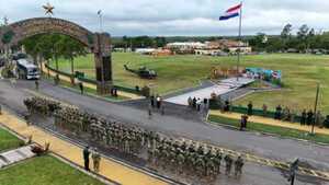 Contingente militar partió para reforzar controles de “Operación Escudo Guarani”