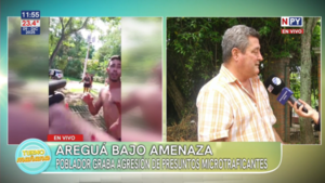 Un hombre denuncia violenta agresión con machete por parte de su vecino en Areguá