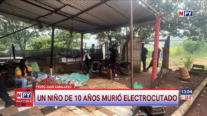 Tragedia en Pedro Juan Caballero: niño de 10 años fallece electrocutado