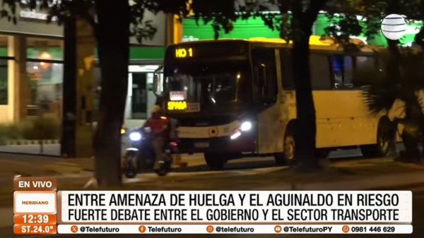 Choferes amenazan con huelga y empresarios dudan del pago de aguinaldo