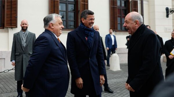 Santiago Peña inicia una agenda estratégica en Hungría para fortalecer la cooperación bilateral