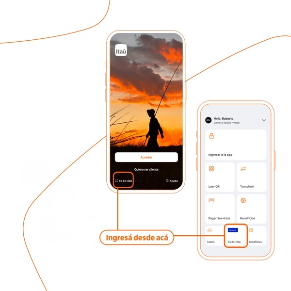 Para comodidad de jubilados de IPS, Itaú implementa fe de vida digital en su app | Unicanal