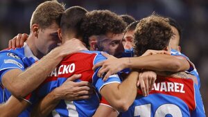 El Atleti sufre, pero espanta los fantasmas a domicilio ante el PSV