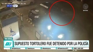 Supuesto tortolero detenido por la Policía en Asunción