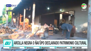 Arcilla negra o ñai'ũpo fue declarado Patrimonio Cultural