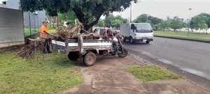 Operativo de limpieza refuerza el cuidado de la costanera de Villa Cándida