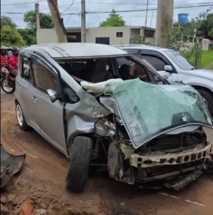Video. Baches en Capilla del Monte provocan accidentes: vecinos piden acción urgente de la municipalidad » San Lorenzo PY