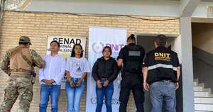 La Nación / Incautan 15 kilogramos de cocaína y detienen a tres bolivianos