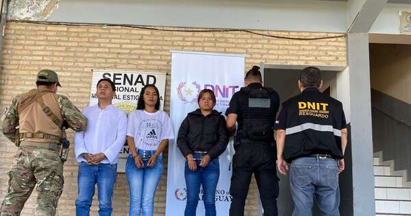 La Nación / Incautan 15 kilogramos de cocaína y detienen a tres bolivianos