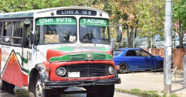 La Nación / Buses internos de Asunción dejarán de funcionar si no se da el reajuste de G. 3.400
