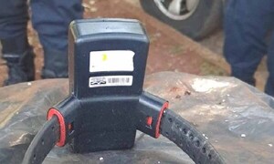 Tobillera electrónica abandonada en Ciudad del Este era de un brasileño – Prensa 5
