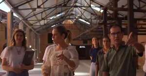 La Nación / La primera dama monitorea avance de obras en el Centro Histórico de Asunción