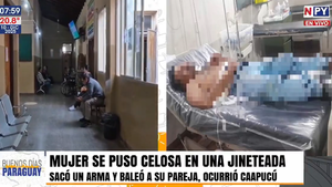 Disparó a su pareja por celos tras encuentro con exnovia en jineteada